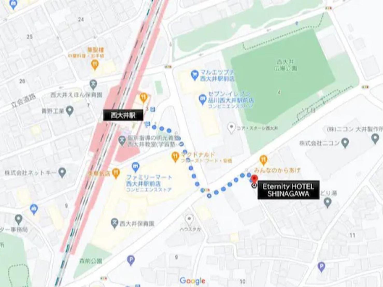 טוקיו Eternity Apartment Hotel Shinagawa מראה חיצוני תמונה